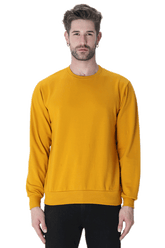 Unisex Sweatshirts Mustard Yellow